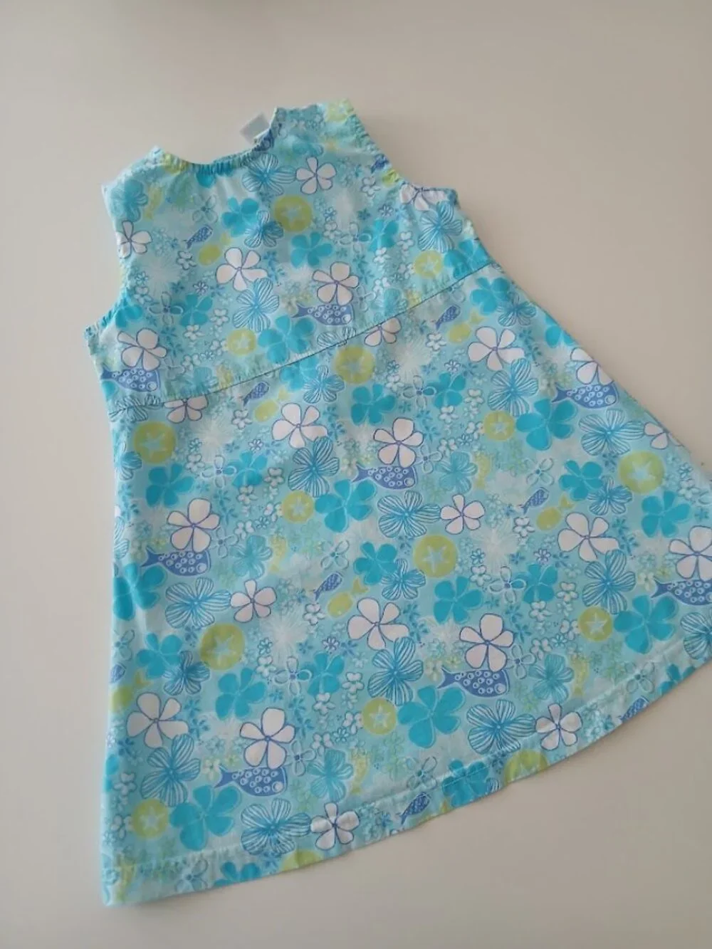 Little Me 100% Cotton Floral Dress - girls 3T